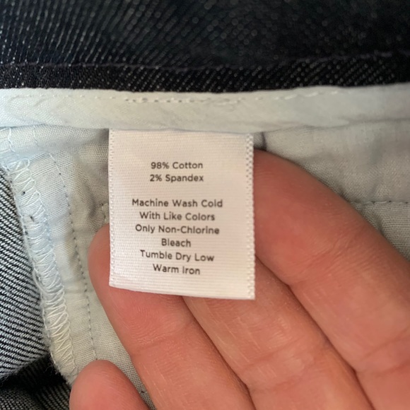 NWT Talbots Dark Wash Ankle Length Jeans - Picture 9 of 9